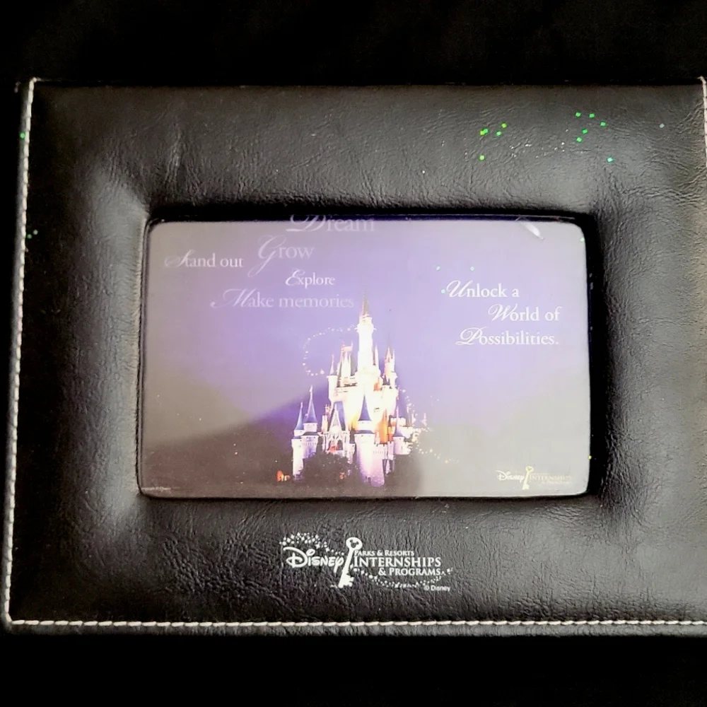 NWOT Disney Vegan Leather Keepsake Box